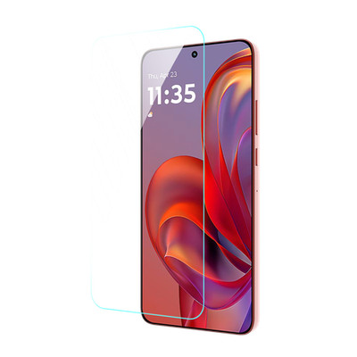 Panzerfolie Schutzglas Motorola Edge 60 Neo Displayschutz - Cazy - Transparant
