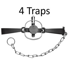 4 Bridger 11 Double Longspring Trap Trapping Supplies 4 Traps