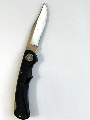 WESTERN USA 54 COLEMAN Lockback Pocket Knife Stainless Blade