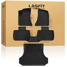 LASFIT Floor Mats for Dodge Charger RWD / Chrysler 300 RWD 2011-2023 Cargo Mat
