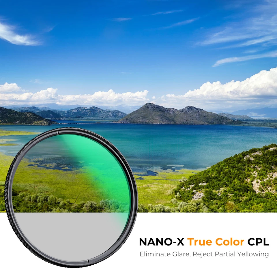 K&F Concept True Color CPL Polarizer Filter NANO-X 49/52/55/58/62/67/72/77/82mm - Image 4 of 4