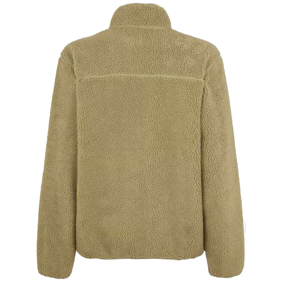Dickies Mount Hope Hombre Chaqueta Polar Sudadera Teddyfleece Caqui Verde Nuevo - Imagen 3 de 3
