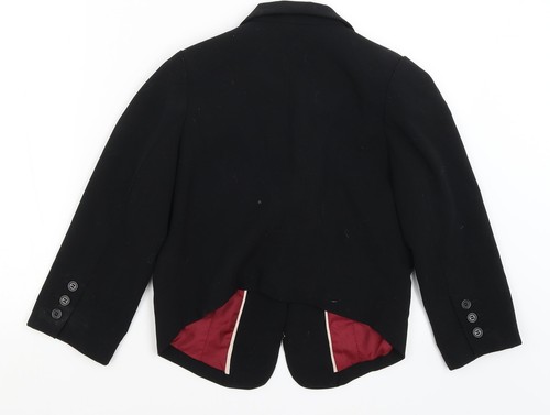 H&M Womens Black Polyester Blend Blazer Size 10 - Picture 2 of 12