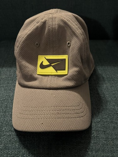 Nike Just Do It Dri-Fit Little Boys Graphic Logo Cap Hat Gray Size 4-7 VGC!