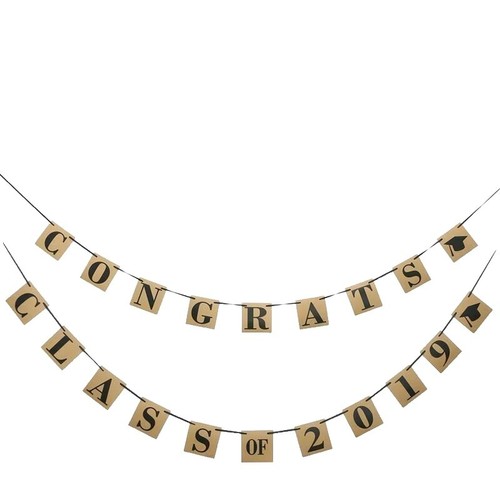 Personalised Graduation Bunting Banner - 3-Meter Long Decoration For Exams, Parties, And Celebrations