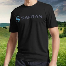 New Safran Aerospace Logo Merchandise Active Logo T-Shirt Funny S to 5XL