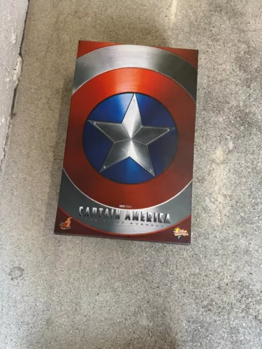 Hot Toys MMS156 escala 1/6 Capitán América Chris Evans ¡El primer vengador!