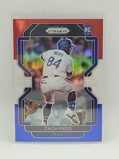 Zach Reks 2022 Panini Prizm Baseball Red White & Blue Rookie Prizm #116 NrMt