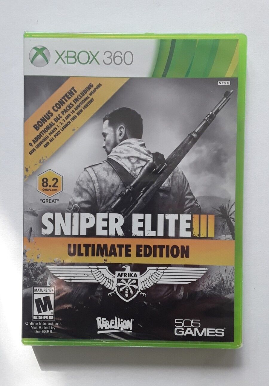 Jogo Sniper Elite Iii (ultimate Edition) - Xbox 360