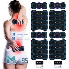 8 Modes Mini Electric Neck Back Massager Whole Body Cervical Vertebra Massage US