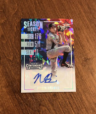 Nelson Berkwich 2016 Panini Contenders Season Ticket Ice Auto 15U Binghamton /24