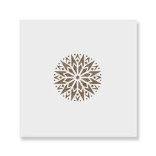 Star Christmas Ornament Stencil - Durable Reusable Mylar Stencils