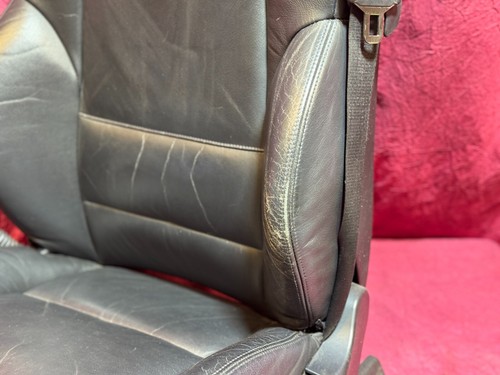 Asiento Delante Izquierdo Conductor BMW 3er E46 Cabrio Piel Negro Ventilado - Imagen 8 de 24
