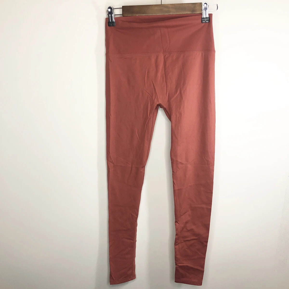 KEFI USA Power Legging 25 Scrunch Bum Ankle Leggings Clay Sz Small Hi Rise