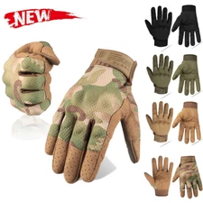 Tactical Full Finger Gloves Hard Knuckle Protective Gloves for Shooting Hunting