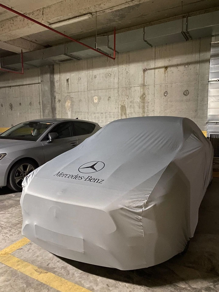 MERCEDES BENZ ML W164 Custom Fit İndoor Car Cover W/logo Red Black Gray Blue Foto 2 de 4