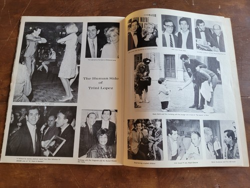 Wide World Trini Lopez 1964 Werbefotoalbum/Magazin, Gibson Gitarrenwerbung - Bild 9 von 10