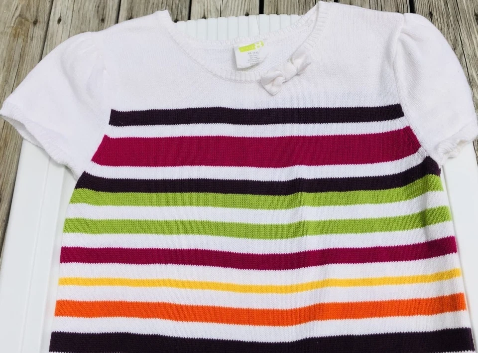 Платье-свитер Crazy 8 от Gymboree готовое к осени в полоску размер XL 14 - Изображение 3 из 3