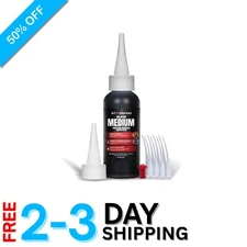 Black Medium CA Glue, 150 CPS - Super Strong Crack Filler for Wood Projects