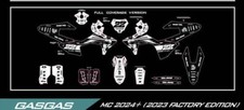 Graphic Kit Vinyl Wrap Decals Sticker Motocross Gasgas Mc 2024 Mx Casablanca