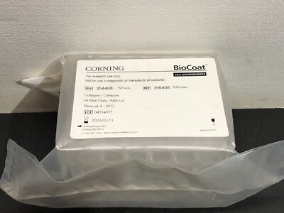 Corning BioCoat 354408 Collagen I Cellware 24 Well Plate w/Lid