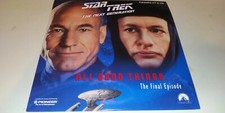 Star Trek TV Series Next Generation Episodes 177 and 178 Finale Laserdisc Used