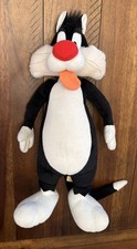 Vintage Sylvester Medium Plush 16 inches Applause Looney Tunes 1994