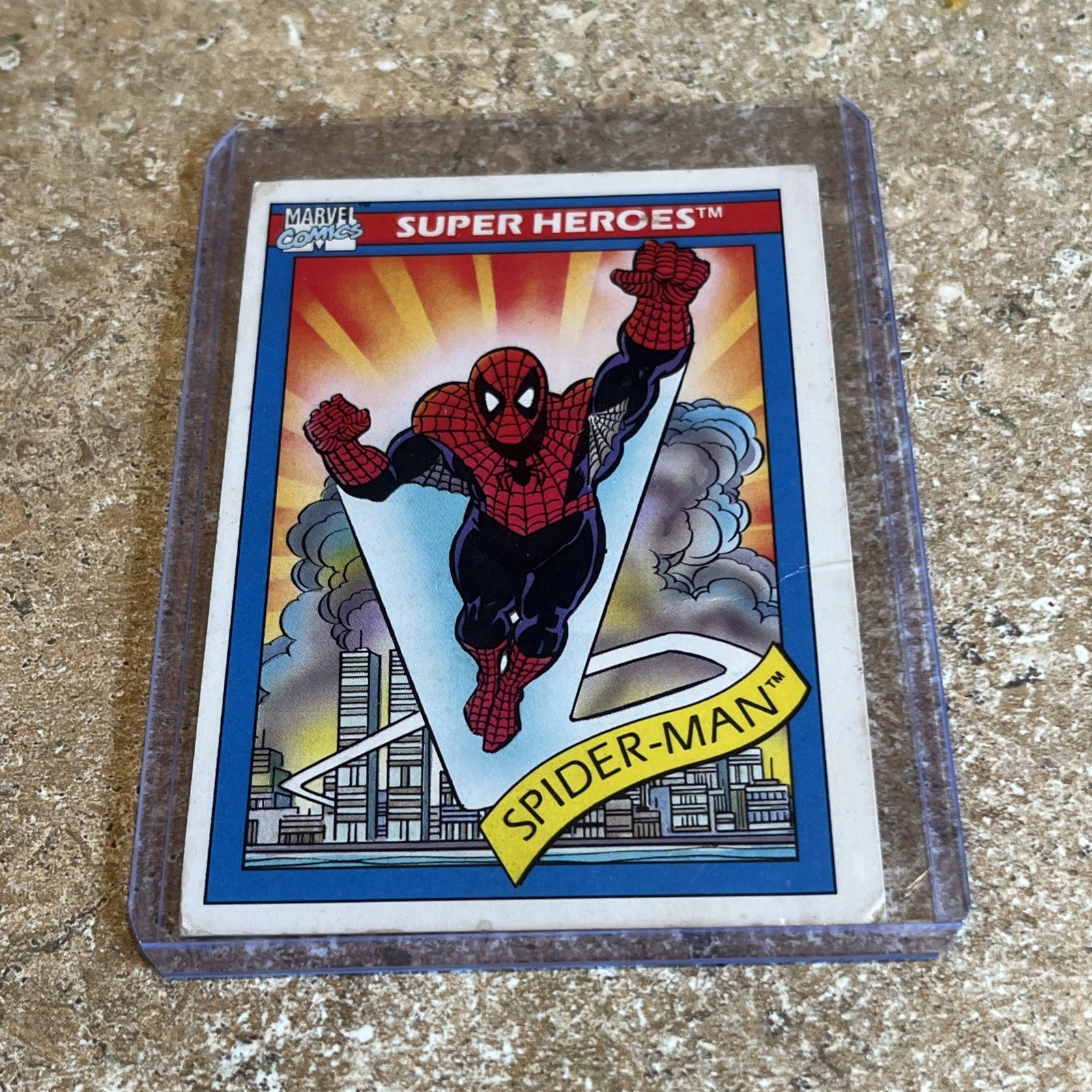 Cosmic Spider-Man - 1990 Impel Marvel Universe #30 FREE SHIPPING