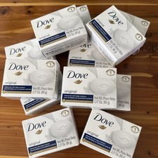 DOVE Original Deep Moisturizing Cream Bar Soap Original White 12 X 3.17oz each