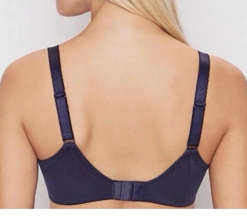 Fantasie Twilight Bra Navy Blue Size 34H Underwired Side Support Full Cup 2542 - Picture 8 of 8