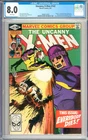 Uncanny X-Men #142 High Grade Bronze Age Wolverine Marvel Comic 1981 CGC 8.0