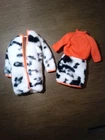Vintage Barbie Doll 1969 "Plush Pony" Jacket And Dress Only! Htf!