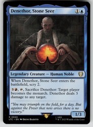 Denethor, Stone Seer (20/597) Rare - Commander: The Lord of the Rings: Tales of Middle-earth