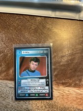 Star Trek CCG Trouble With Tribbles Dr McCoy 56UR Ultra Rare