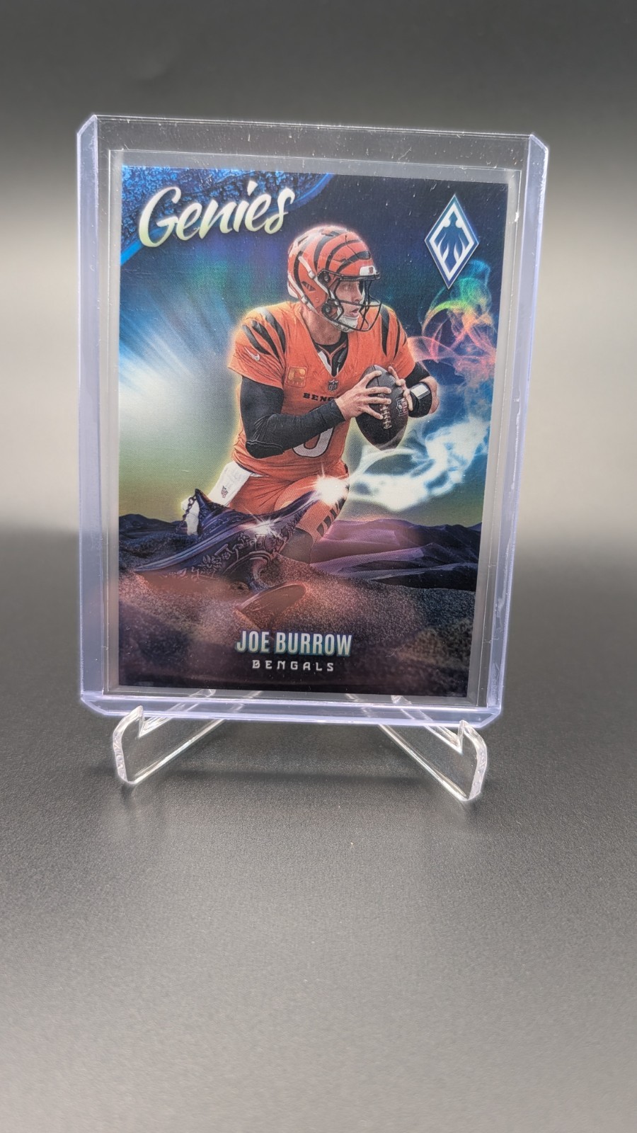 2025 Panini Phoenix Joe Burrow Genies #23 Cincinnati Bengals SSP Case Hit