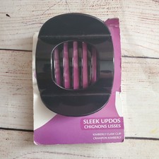 Goody Large Sleek Updo Kimberly Claw Clip Black NEW 2009