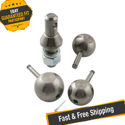 Convert-A-Ball 900B Nickel Plated 1'' Shank 3 Ball Set