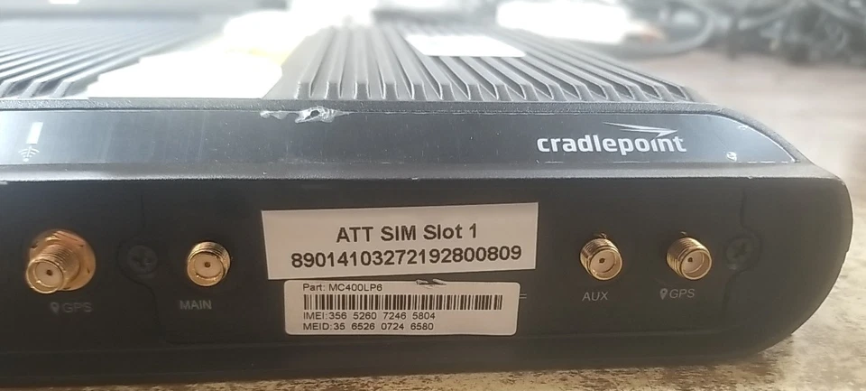 Cradlepoint IBR1700-600M Ruggedized Mobile Wireless Router. No Cables/ANTENNAS  - Image 3 of 4