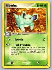 Pokemon TCG Nidorina Uncommon EX FireRed & LeafGreen 40/112 NM Naoyo Kimura on eBay