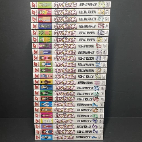 Gintama Manga Volumes 1-23 Brand New Complete Set English Authentic Viz Media