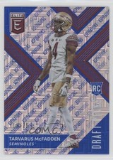 2018 Elite Draft Picks Aspirations Blue Variation 19/25 Tarvarus McFadden 3wl