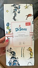 Pottery barn Disney Toddler SHEET baby crib Seuss Holiday Gift school pre-k q