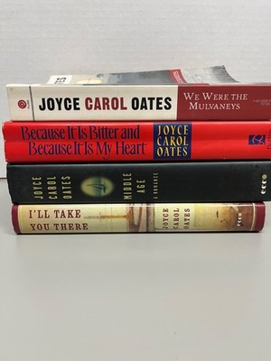 Joyce Carol Oates Lot of 4 Various Titles (3 Hardcover, 1 Trade Paperback)