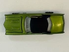 Hot Wheels Redline Custom Eldorado 1968 Olive White Interior US Restored