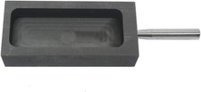 Gold Silver Graphite Ingot Mold Crucible Mould for Melting Casting Refining with