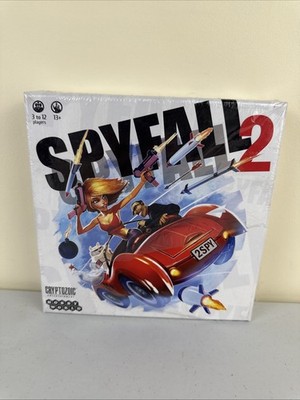 Cryptozoic Entertainment Spyfall 2 Card Game Factory Sealed Brand New