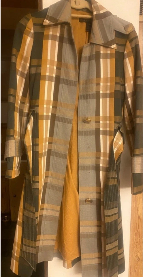 Gabardina a cuadros Mark By Marc Jacobs Foto 4 de 4