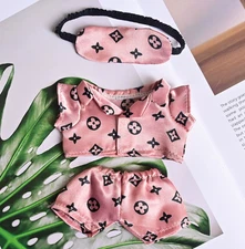 Custom Made New Pajamas Set For 17cm Plush Macaron Big Into Energy Have A Seat