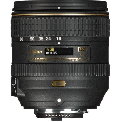 Nikon AF-S 16-80mm f 2.8-4E Nikkor DX ED VR Wide Zoom Digital