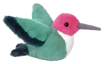 Twirlie 12'' Hummingbird Douglas Plush Stuffed Animal Bird Cuddle Hummer Green